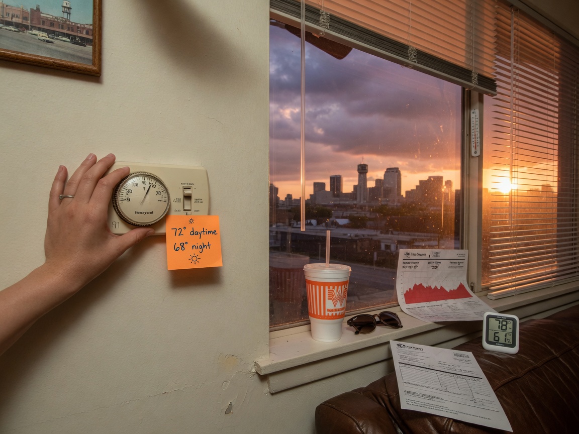 Adjusting Your Thermostat Settings for Fort Worth's Rapid Temperature Swings